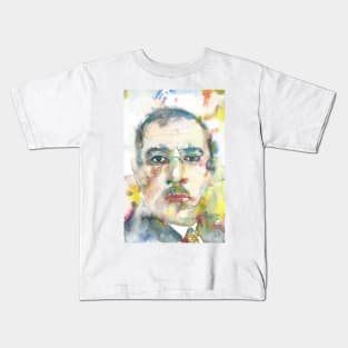 IGOR STRAVINSKY - watercolor portrait.2 Kids T-Shirt